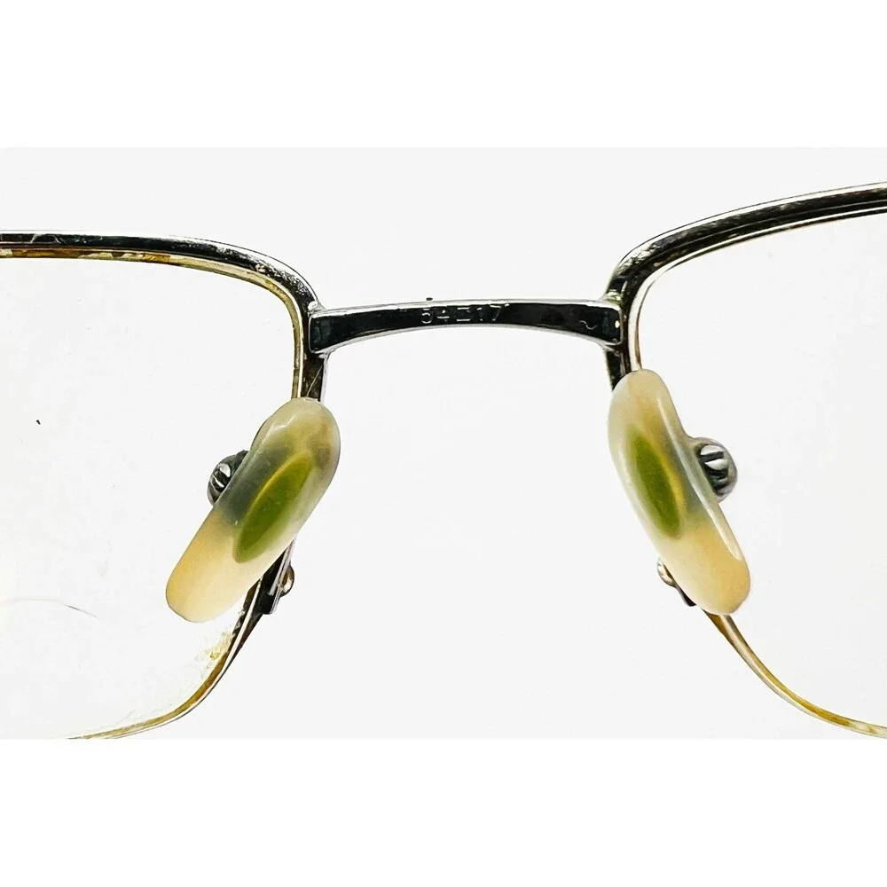 Ray-Ban Eyeglasses Mens Silver Rectangle RB 6154 2531 54-17-140